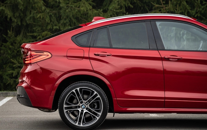 BMW X4 cena 124000 przebieg: 75000, rok produkcji 2015 z Brzozów małe 781